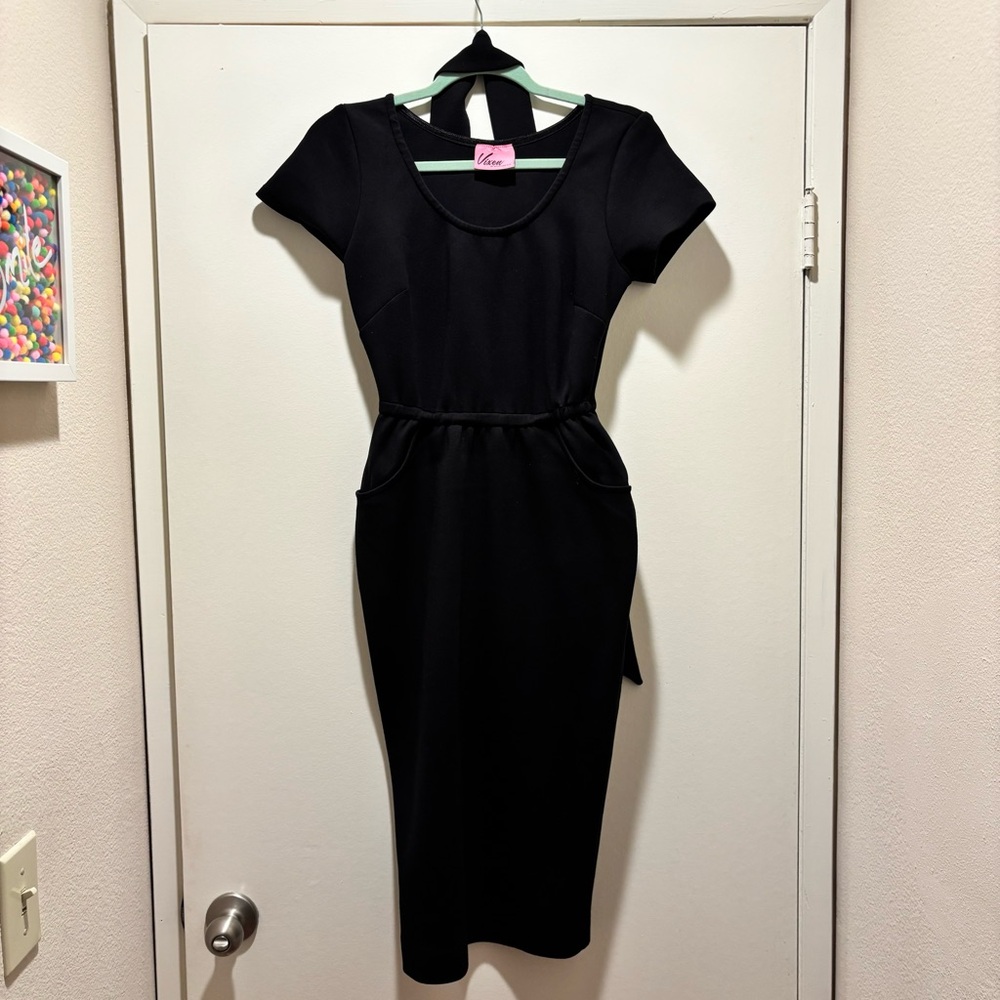 SOLD - EUC Cozy collection wiggle dress (small) - Vixen by Micheline Pitt 🦄 - Picture 2 of 4